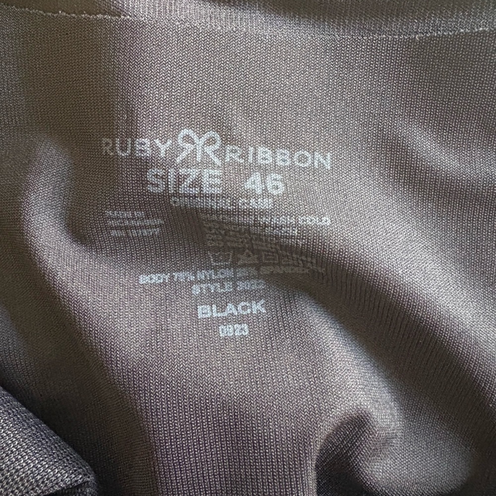 Ruby Ribbon Original Cami Black - Picture 3 of 4